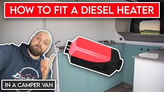 How to fit a Diesel Heater in a Camper Van [upl. by Aicineohp]