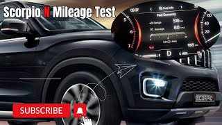 Scorpio N Mileage Test  Honest review [upl. by Horst]