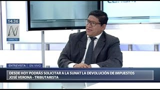 Trabajadores de 4ta y 5ta podrán solicitar la DEVOLUCIÓN DE SUS IMPUESTOS [upl. by Alegnatal861]