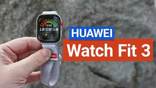 Huawei Watch Fit 3 jsou trenérem na vašem zápěstí PRVNÍ DOJMY [upl. by Nerraf]