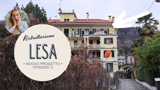 NUOVO PROGETTO  Ristrutturo un appartamento vista lago a Lesa  Ep 5 [upl. by Islehc]