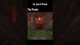 Minecraft prank minecraft [upl. by Noyk]