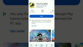 how to install free fire Max 👿 [upl. by Tomasz]