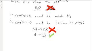 CHEM100 9 5 Balancing chemical eqns [upl. by Yeaton469]