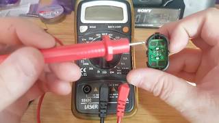 How to Test polarity of smd led with multimeter [upl. by Zurheide]