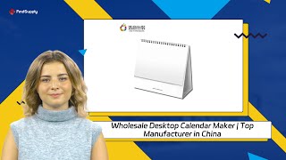 Wholesale Desktop Calendar Maker  Top Manufacturer in China [upl. by Ecirrehs]