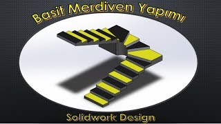 Merdiven Yapımı  Solidworks [upl. by Hillegass327]