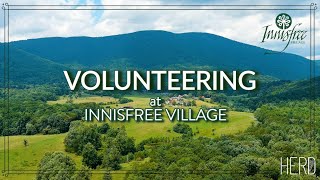 Volunteering at InnisFree Village in Crozet VA [upl. by Idmann]