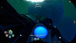 Subnautica Below Zero trying to defeat the chelicerate leviathan without any vehicle [upl. by Arytahs]