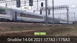 NOWE wagony dla PKP Intercity 175A10 i 177A30 na testach [upl. by Newberry]