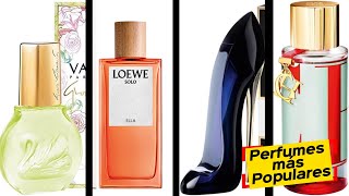 Perfumes de Mujer Los 10 Perfumes Favoritos que son Tendencia en el Mundo [upl. by Seda497]