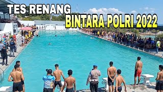 Tes renang penerimaan BINTARA POLRI 2022 [upl. by Ramyaj]