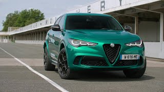 Alfa Romeo Stelvio Quadrifoglio 100° Anniversario in Verde Montreal [upl. by Rimat508]