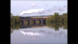 60800 Green Arrow steaming across Swithland Viaduct GCR 31 May 2000 [upl. by Mathi]