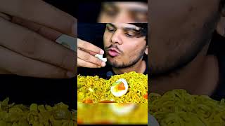 Mukbangers Eating Pasta And ASMR Noodles With Fried Chicken Pieces And Boiled Eggs With Salad Show [upl. by Beatrisa]