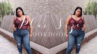 PLUS SIZE LOOKBOOK PREFALL 2018  FASHION NOVA CURVE  PRETTYLITTLETHING  SHEIN  FOREVER 21 [upl. by Dedie566]