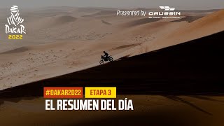 El resumen del día presentado por Gaussin  Etapa 3  Dakar2022 [upl. by Ahsiened806]