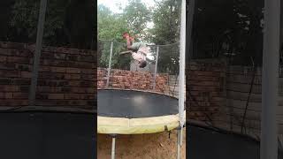 back2back backflips trampoline [upl. by Lenrow960]