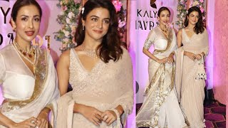 quotMalaika Arora Wamiqa Gabbi Shine at Kalyan Jewellers Navratri Celebrationsquot [upl. by Johnnie]