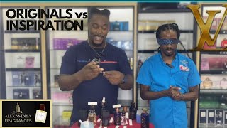 LOUIS VUITTON FRAGRANCES VS ALEXANDRIA FRAGRANCES BLIND TESTING ORIGINAL VS INSPIRATION [upl. by Nordine]