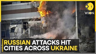 RussiaUkraine war  Lviv to Poltava Russias relentless attacks across Ukraine  World News  WION [upl. by Hayilaa]