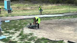 Bajas  Bimbadeen 2012  outlaw flat track racing RCMAX 70cc vs Skopod 62cc [upl. by Petulia]