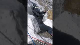 Hillary Step  Mount Everest  Nepal 2024 [upl. by Ahoufe]