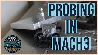 How to use probing in Mach3  Tool length offset sensor [upl. by Ayekam975]