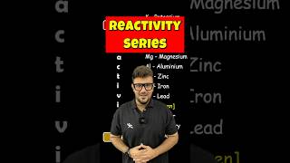 Metals Reactivity Series ytshorts chemistryclass10 shorts [upl. by Eerac]