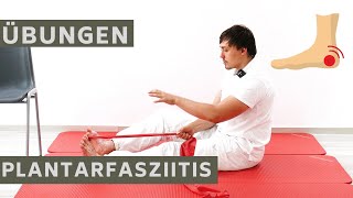 Übungen bei einer Plantarfasziitis oder einem Fersensporn [upl. by Rimat]