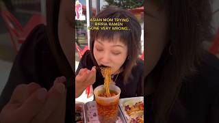 TRYING BIRRIA RAMEN NOODLES FOR THE FIRST TIME mukbang shorts viral [upl. by Elinor]