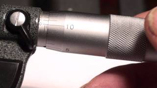 How to read a Micrometer [upl. by Amalle]