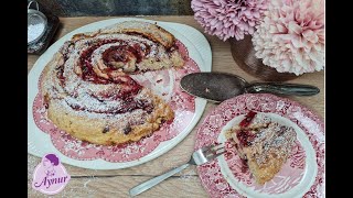 Marmeladen Kuchen mit Hüttenkäse I das I schnelles Kuchen Rezept mit Marmelade [upl. by Ailgna176]