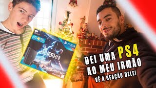 DEI A PS4 AO MEU IRMÃO  PARTE 2  HELMETS DAKAR 2018  SURPRESA NATAL  VLOG 14 [upl. by Alverson]