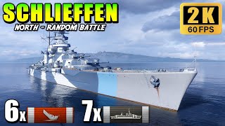 Battleship Schlieffen  dominated the entire flank [upl. by Sillihp834]