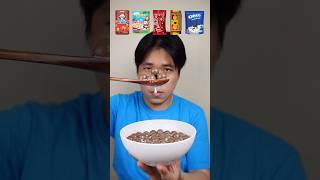 EATING VARIOUS BISCUIT AS CEREAL asmr mukbang [upl. by Gamages67]