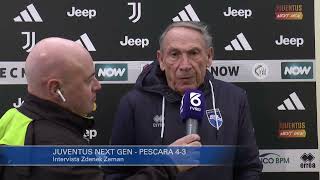 Juventus Next Gen  Pescara 43 Zdenek Zeman [upl. by Cockburn]