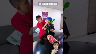 PRANK PAPA PURAPURA KE JEDOT ⁉️ SantiOficialll funny santioficial comedy [upl. by Eilyr]