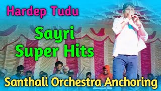 Santhali Sayri Orchestra Anchoring  Hardep Tudu  Mandwa Latar Production  202425 [upl. by Shepp]