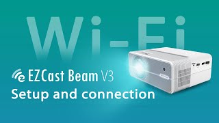 How to turn EZCast Beam V3 into a wireless projector [upl. by Yltneb]