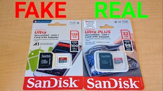 Fake Sandisk Micro SD Cards  3 Simple Ways to Tell [upl. by Otxis]