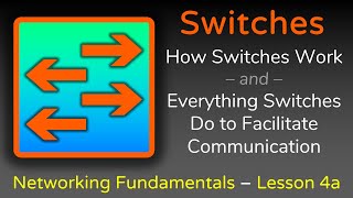 Everything Switches do  Part 1  Networking Fundamentals  Lesson 4 [upl. by Gersham492]