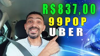 Renda Extra Meu Dia na Uber – R 800 em Apenas 15 Horasquot [upl. by Ddal]