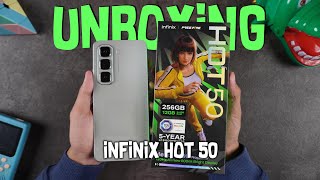 CHIPSET TERBARU 🔥  UNBOXING INFINIX HOT 50 Indonesia [upl. by Henrietta281]