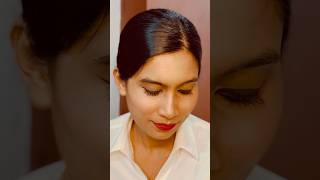 CLASSIC RED LIP MAKEUP TUTORIAL FOR WHEATISH INDIAN SKIN WITH OLIVE UNDERTONE diymakeup facemakeup [upl. by Ihc]