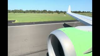 Rockhampton  Gold Coast Departure Bonza 737 Max 8 [upl. by Ronal210]