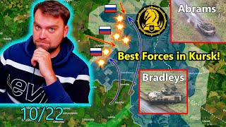 Update from Ukraine  Ukraine goes all in The best Forces in Kursk Abrams and Bradley in action [upl. by Azarcon]