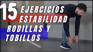 Ejercicios Propioceptivos para prevenir Lesiones en RODILLAS Y TOBILLOS [upl. by Fast]