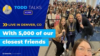 Todd Talks  Live in Denver CO With 5000 of our closest friends [upl. by Clayberg]