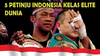 5 Petinju Indonesia yang Masuk Grup Elite Tinju Dunia [upl. by Aseena]